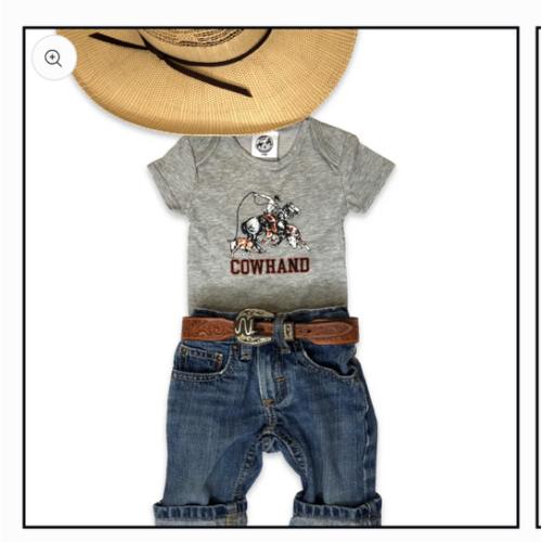 Cowhand Onesie – Cowkid Clothing Company