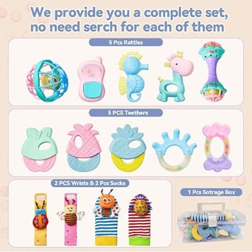 Rattler and Teether Set