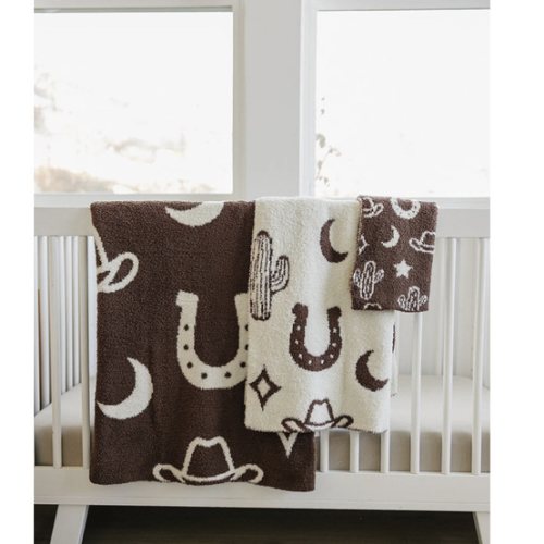Western Plush Blanket