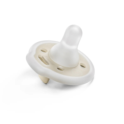 babypace breast-like pacifier 0-12 mo single - barley | mōmi