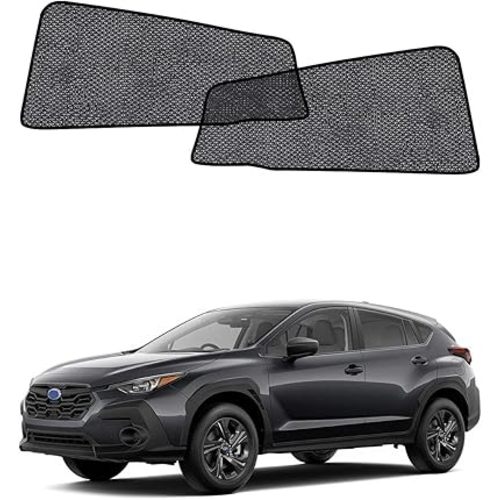 Car Window Shades for Subaru Crosstrek(2024-2026), 2-Pack Rear Window Sun Shades for Baby – Breathable Mesh, UV & Heat Blocker, Privacy Protection for Camping, Travel, Sleep & Nursing