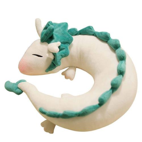 Spirited Away Haku U-Shape Stuffed Plush - Ghibli Store