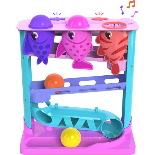Move2Play, Feed The Fish, Interactive Toy for 1+ Year Olds, 6 to 12 Months, Baby Toy, Birthday Gift for Girls, 9-12 Months, 6 7 8 9 10 12+ Months