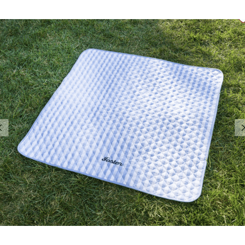 Light Blue Mini Stripe All Weather Playmat