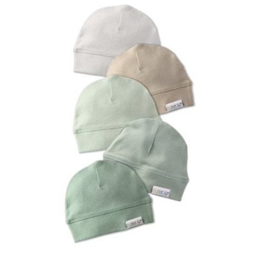 Butterblu CHARLIE 5-Pack Baby Hats Sage One Size