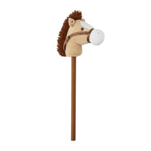 Kid Connection Plush Riding Stick Horse, Brown, Ages 3+, Toddler Toys