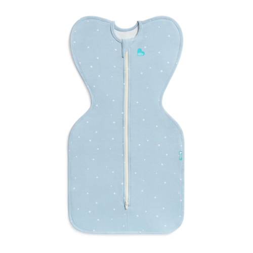 Swaddle Up™ 1.0 TOG Cotton Powder Blue Twinkle