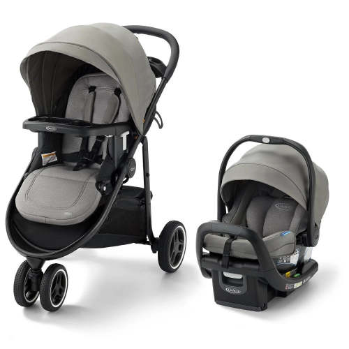 Graco Modes 3 Lite Platinum Travel System - Gray