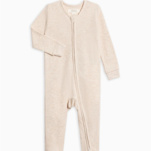 Lane Waffle Knit Zipper Sleeper