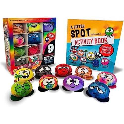 A Little SPOT of Feelings 9 Plush Toys with Activity Book Box Set
