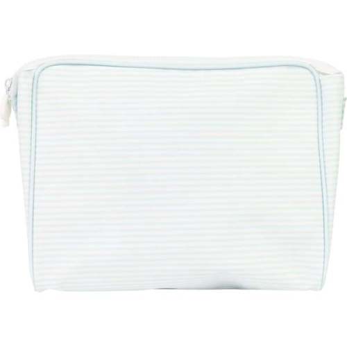 The Large Go Bag, Blue Stripe - Apple of My Isla | Maisonette