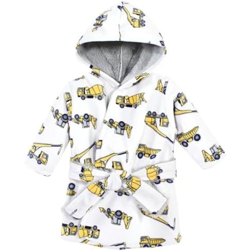 Hudson Baby Unisex BabyMink with Faux Fur Lining Pool and Beach Robe Cover-ups