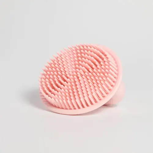 My Pure Silicone Baby Bath Brush - Blush | Baby Bunting AU