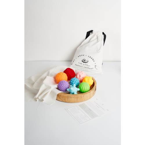 Textured Sensory Ball Set: Baby Toddler Toys, 1st Birthday Gift