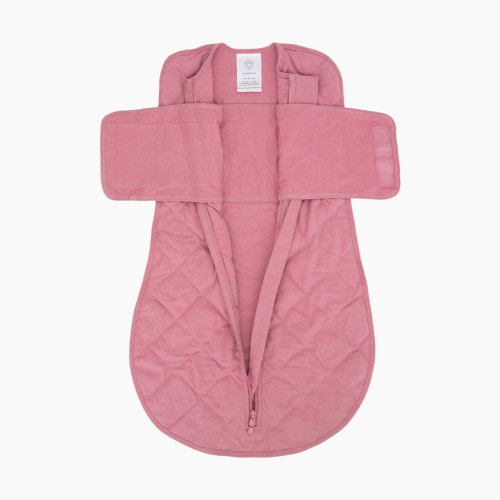 Dreamland Baby Dream Weighted Swaddle (2nd Generation) - Dusty Rose Pink, 0-6 Months