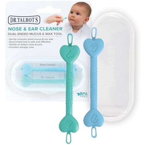 Dr. Talbot's Safe Ear Wax Removal Tool and Nose Cleaner - 2 Pack