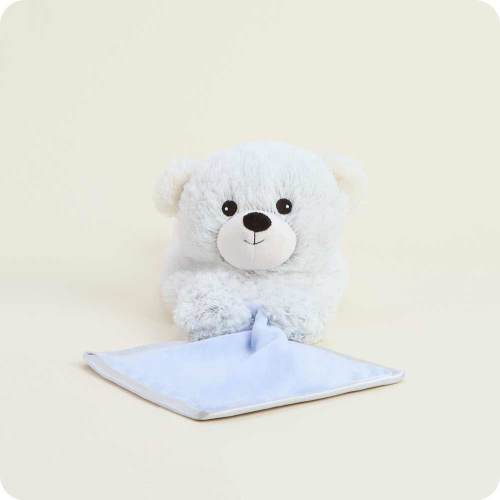 Marshmallow Bear Blankie Warmies