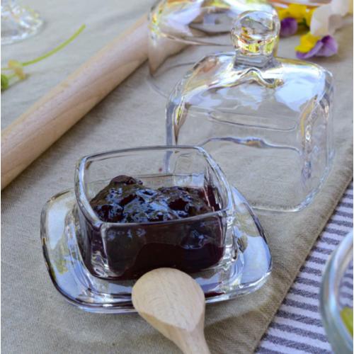 Square Cloche Condiment Dish