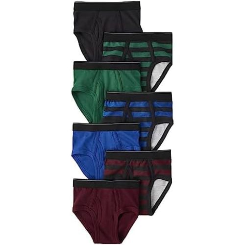 The Children's Place Baby Boys' And Toddler Cotton Briefs Underwear Variety 7-pack