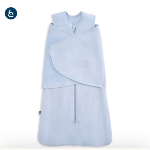 HALO® Supersoft Bamboo Swaddle 2.0 TOG – Blue Fog