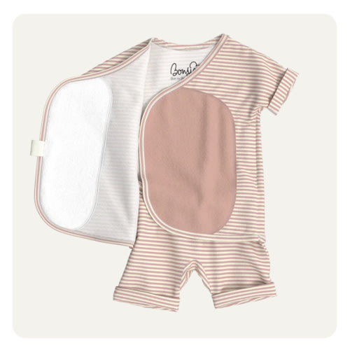 Romper - Berry Twist – Bonsie Skin to Skin Babywear