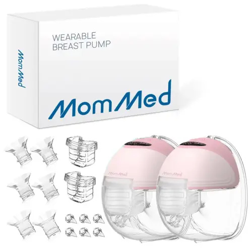 MomMed Wearable Breast Pumps, Hands Free Breast Pump S21 Wit - TikTok Shop