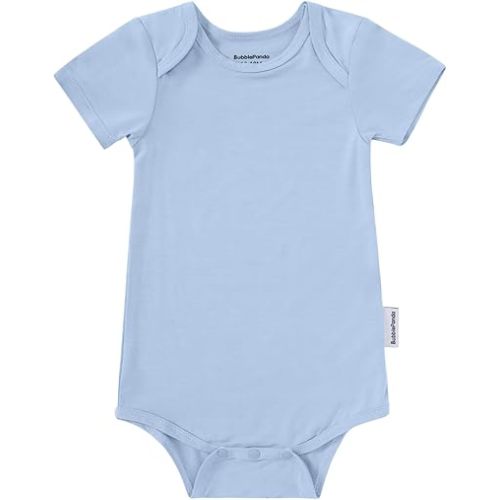 BubblePanda Bamboo Baby Onesie Unisex Baby Bodysuit Baby Clothes Girl Boy 0-24 Months Gender Neutral