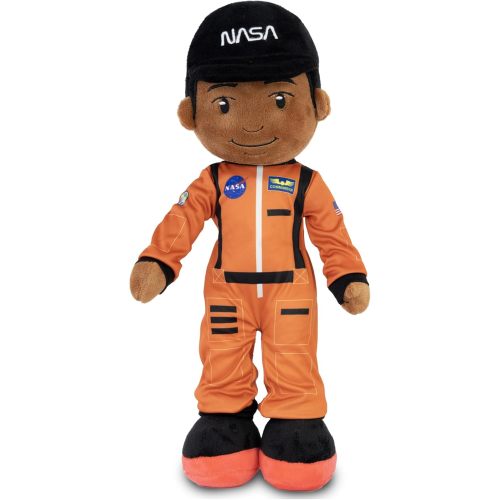 Playtime by Eimmie 14” Charlie NASA Doll - Soft Baby Doll - Plush Rag Dolls for 2 Year Old Girls & Boys Toddler & Infants - Astronaut Plush Washable Doll - Space Themed Stuffed Toys - Baby Space Toys - Nasa Charlie