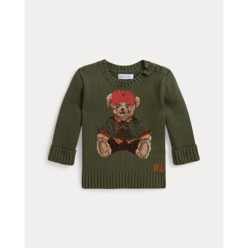Polo Bear Cotton Sweater for Baby Boys | Ralph Lauren