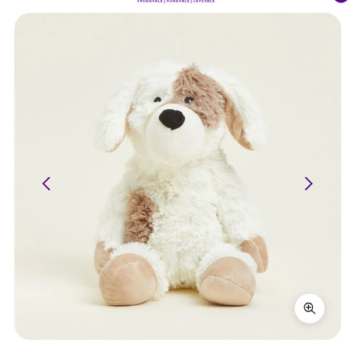 Puppy Warmies | Microwavable Puppy Warmies Stuffed Animal | Warmies USA