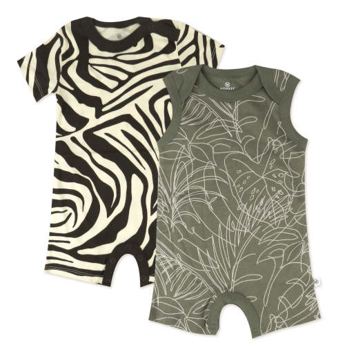 2-Piece Organic Cotton Short Sleeve and Tank Romper | Honest Baby Clothing
