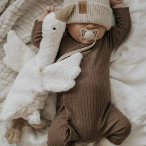 Senger Organic Goose Cuddly Animal Large | Modern Nursery™