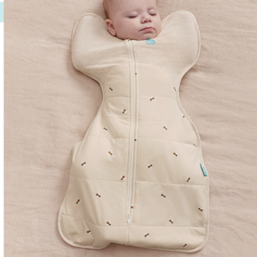 Swaddle Up™ 2.5 TOG Cotton Oatmeal Bees