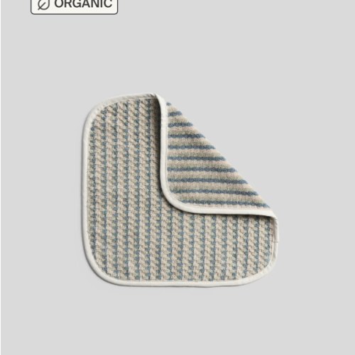 Organic Mini Mosaic Baby Washcloth