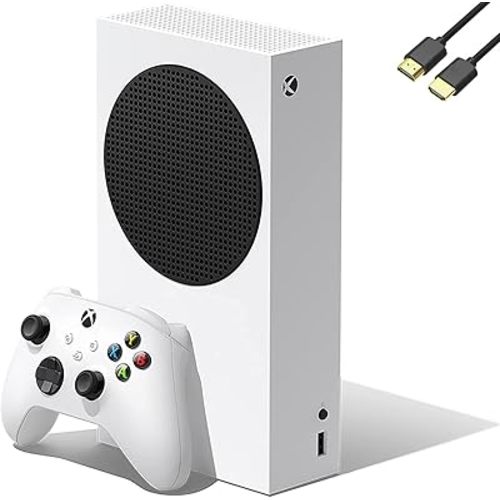 Microsoft Xbox Series S All-Digital Console (Disc-Free) 512 GB Bundle w/ 1 Xbox Controller - U Deal HDMI