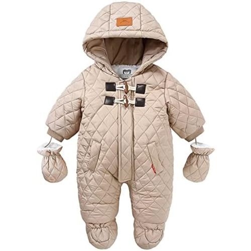 Toddler Snowsuit Baby Winter Clothes Boy Infant Girl Snow Wear 3-6-9-18-24 Month
