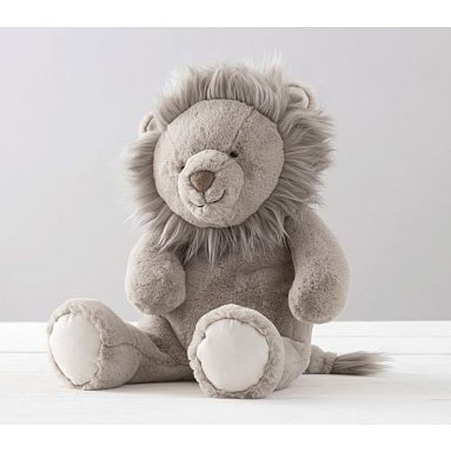 Taupe Lion Critter Plush