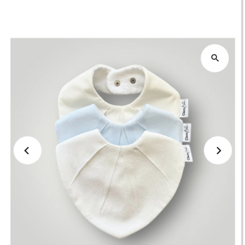 Waterproof Bib Pack Classic or Bandana - - Summer Boy Cloud Pointelle
