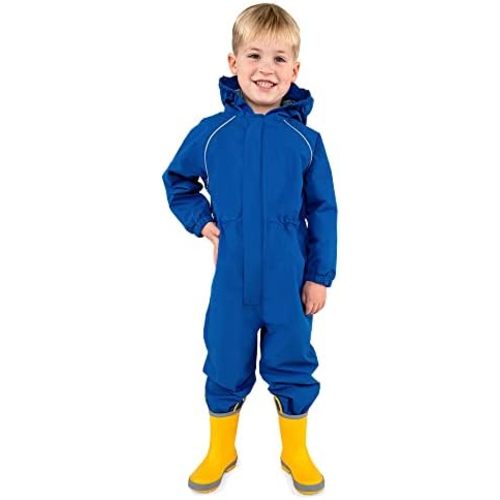 JAN & JUL Waterproof Rain Suit, Windproof Coveralls for Toddlers and Kids