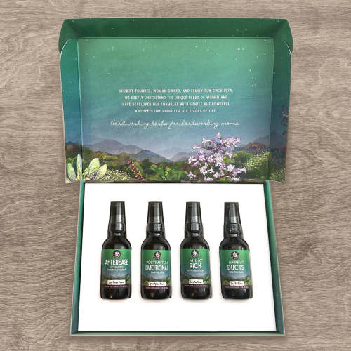 Postpartum Essentials Kit with Gift Box