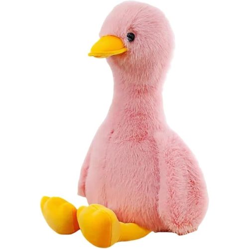 Duck Stuffed Animal, Stuffed Duck Plush Toys, Birthday for Kid Boys Girls (10inch-Pink)