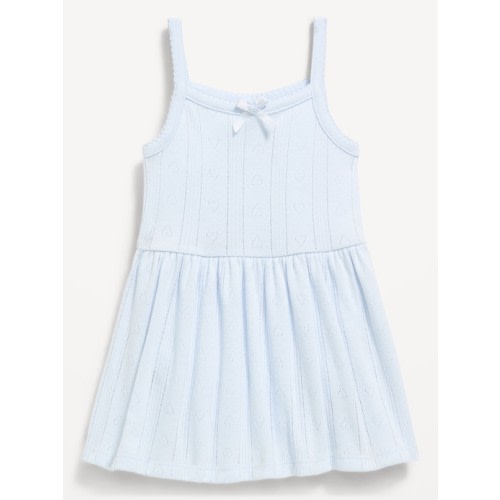 Pointelle-Knit Bodysuit Dress for Baby