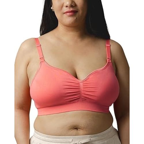 Kindred Bravely Tatum Seamless Sweetheart Bralette Nursing Bras for Breastfeeding, Adjustable, Soft & Stretchy Maternity Bra