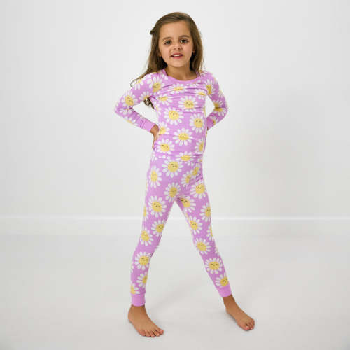 3T Flower Power Two-Piece Pajama Set