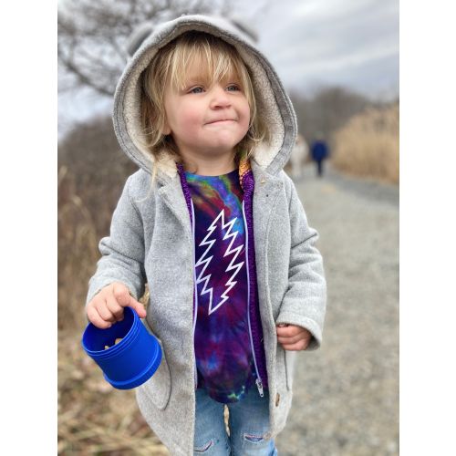 Grateful Dead Inspired Tie Dye Tees for Toddler & Youth | Gift for the next generation of Hippies