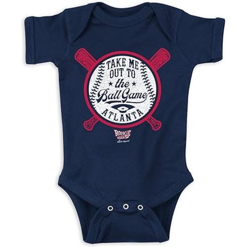 Take Me Out to The Ball Game Baby Apparel for Baseball Fans (NB-7T)