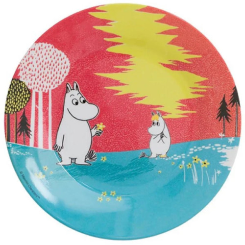 Moomin Sunny Sky Children's Plate - Rtt Start – FinnStyle