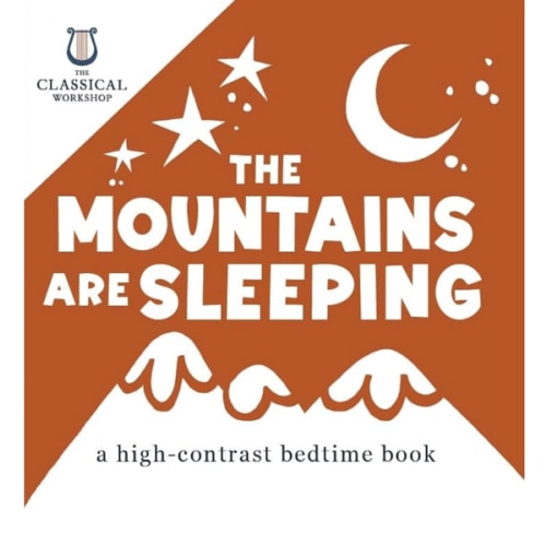 The Mountains Are Sleeping High Contrast Bedtime Book