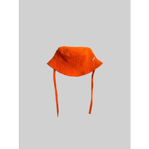 Solid Organic Muslin Bucket Hat
