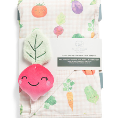 Lettuce Be Friends Stroller Blanket And Snuggle Friend Set | Baby Gear & Essentials | Marshalls